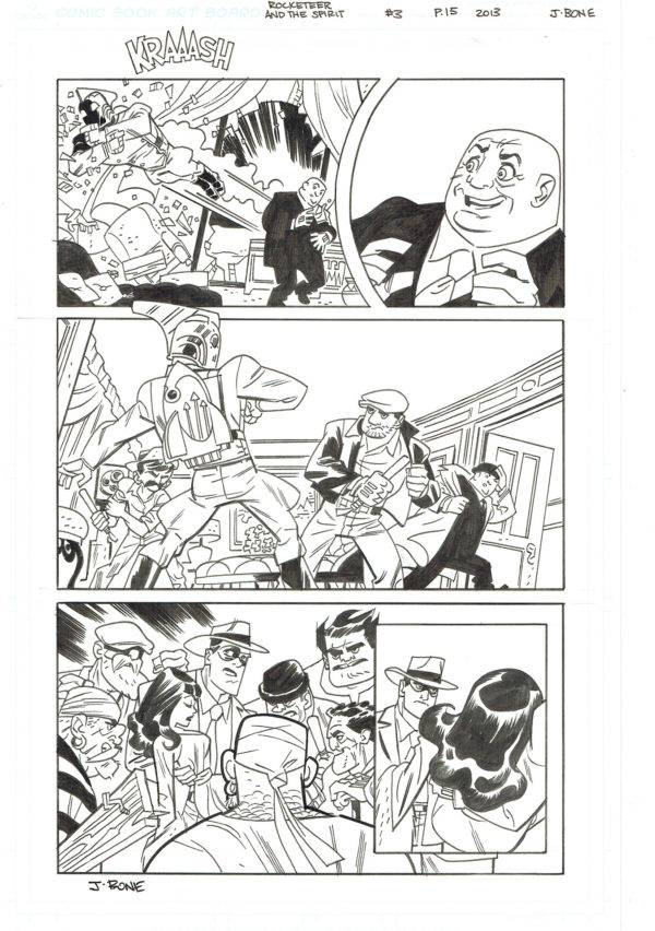 J. BONE — Rocketeer and the Spirit — Issue 3 — Page 15