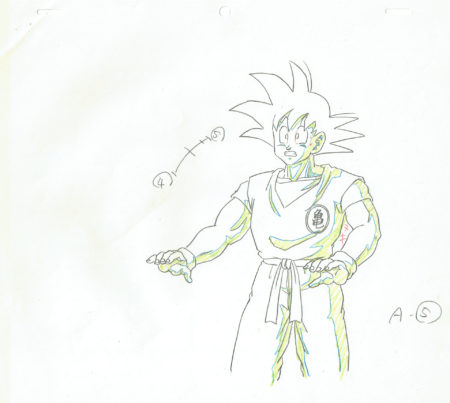  TORIYAMA Akira - DRAGON BALL | 1184 – Dragon Ball Z – Ep 166 – Son Goku – Genga — Page 