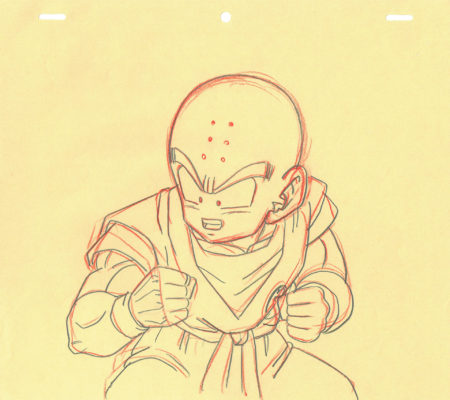  TORIYAMA Akira - DRAGON BALL | 3557 – Dragon Ball Z – Ep 181 – Krilin – Correction Genga — Page 