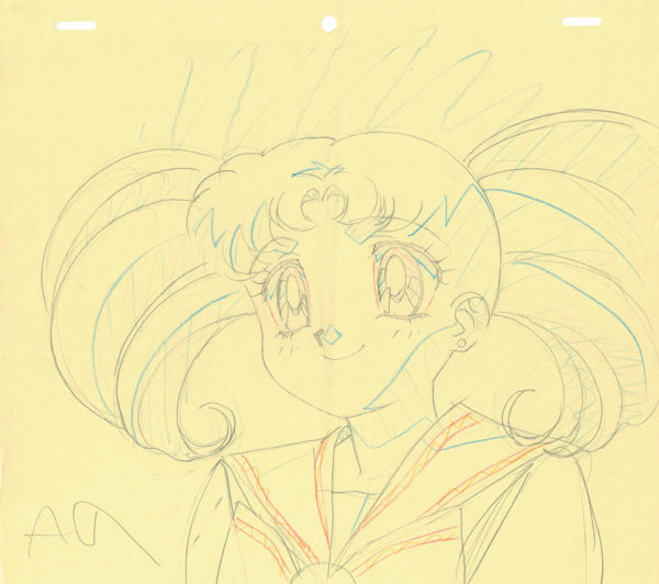 3407 - Sailor Moon - Episode 112 - Chibiusa - Correction Genga