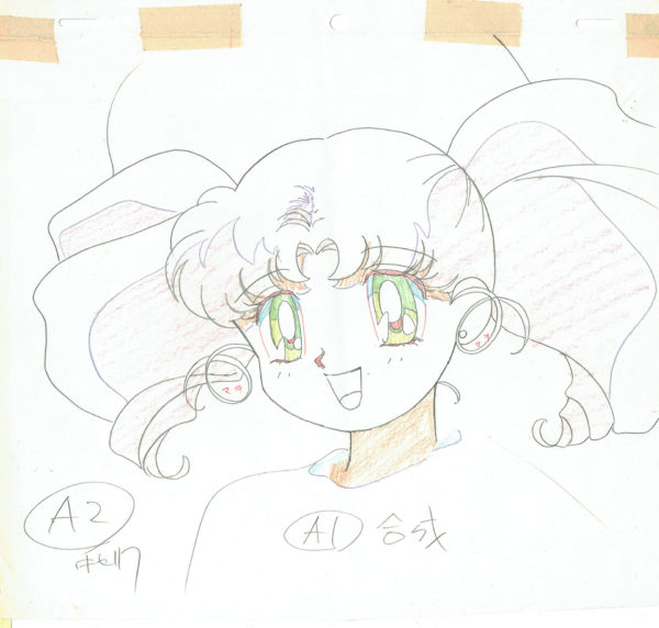 3408 - Sailor Moon - Episode 112 - Chibiusa - Genga