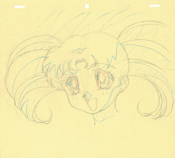 3409 - Sailor Moon - Episode 112 - Chibiusa - Sailor Chibi Moon - Correction genga