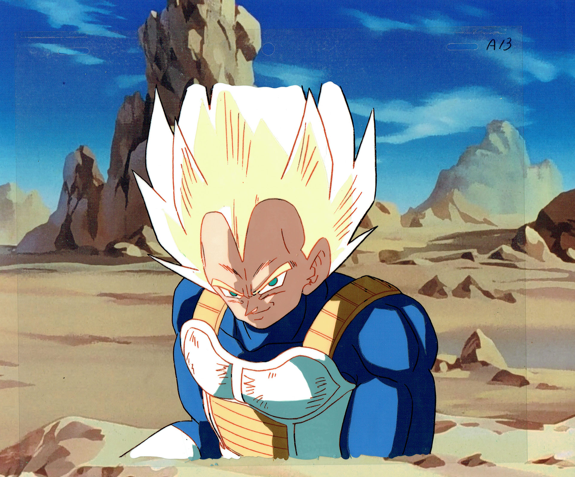  TORIYAMA Akira - DRAGON BALL | 3788 – Dragon Ball Z – Ep 156 – Vegeta – anime cel — Page 