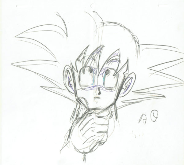 4574 - Dragon Ball Z - Ep 156 - Son Goku - Genga