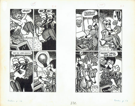 Art SPIEGELMAN | Quentin Fester in Thumbwhere over The Rainbow — Page 17 et 18