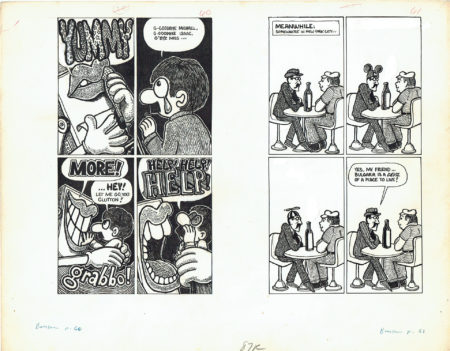 Art SPIEGELMAN | Quentin Fester in Thumbwhere over The Rainbow — Page 25 et 26