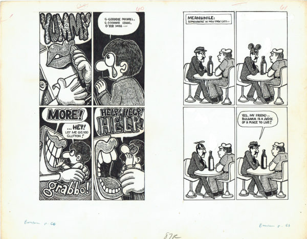 Art SPIEGELMAN — Quentin Fester in Thumbwhere over The Rainbow — Page 25 and 26