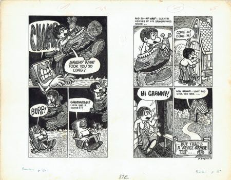 Art SPIEGELMAN | Quentin Fester in Thumbwhere over The Rainbow — Page 29 et 30